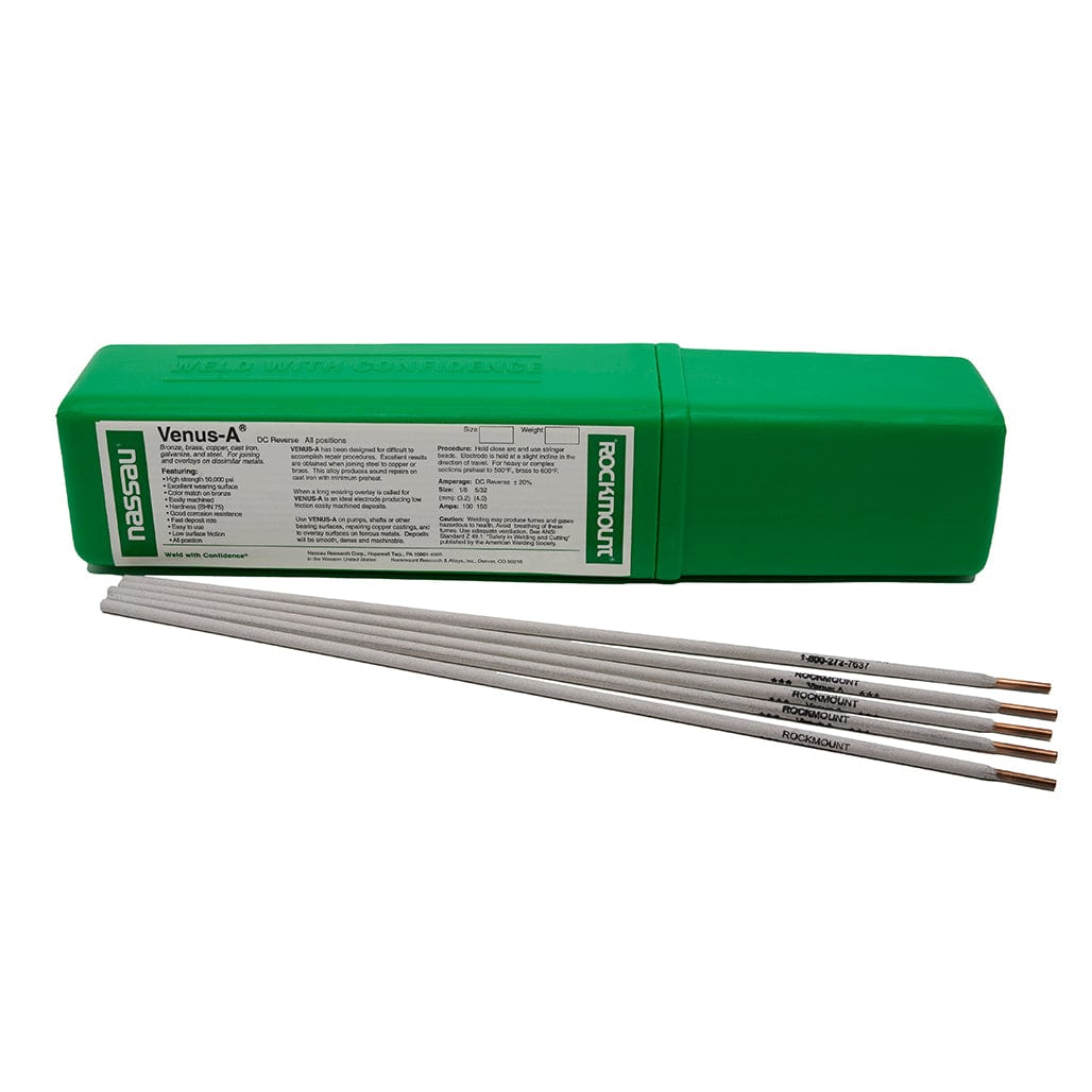 Rockmount 1/8" Venus A – Bronze, Brass & Steel Overlay and Dissimilar Metal Repair