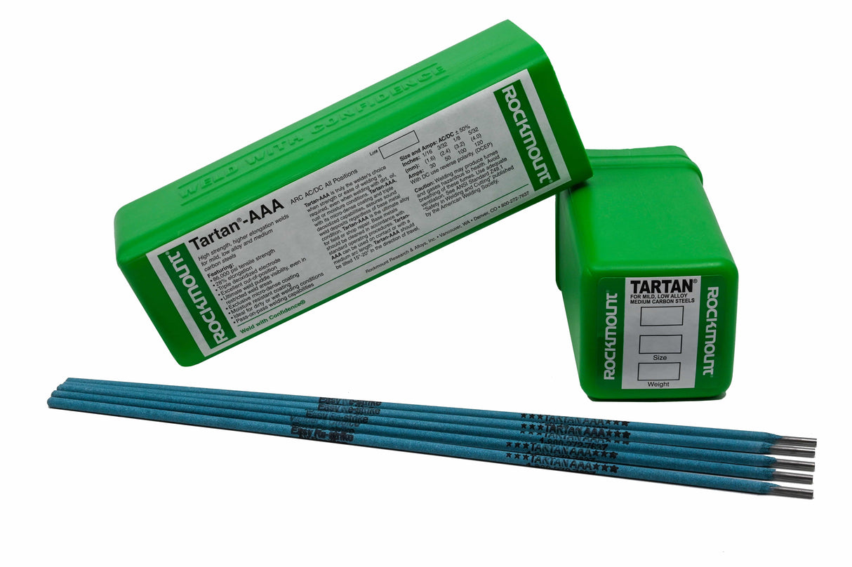 Rockmount Tartan Arc Welding Rods – Dirty, Rusty, and Contaminated Mild Steels