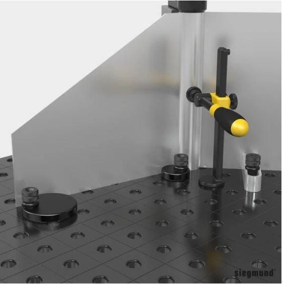 Siegmund System 16 45°/90° Professional Screw Clamp (Burnished) 2-160630