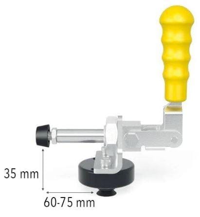 Siegmund System 16 Horizontal Toggle Clamp with Adapter -160710