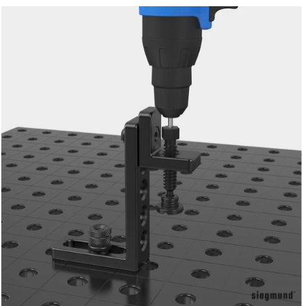 Siegmund System 16 Short Arbor with Bushing and Prism (Burnished) 2-160666