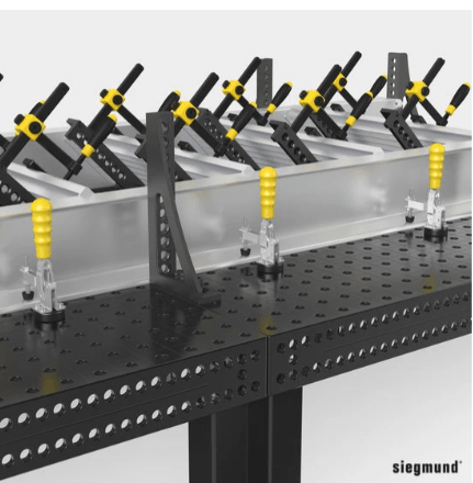 Siegmund System 16 Vertical Toggle Clamp with Adapter  2-160705