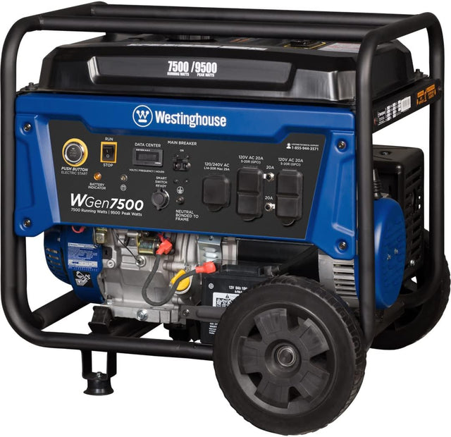 Westinghouse Generators Westinghouse 7500 Watt Generator - Gasoline