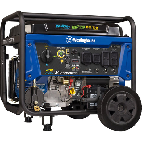 Westinghouse Generators Westinghouse 9500TFc Watt Generator - TriFuel