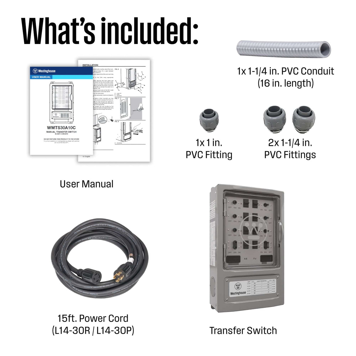 Westinghouse Generators Westinghouse Manual Transfer Switch