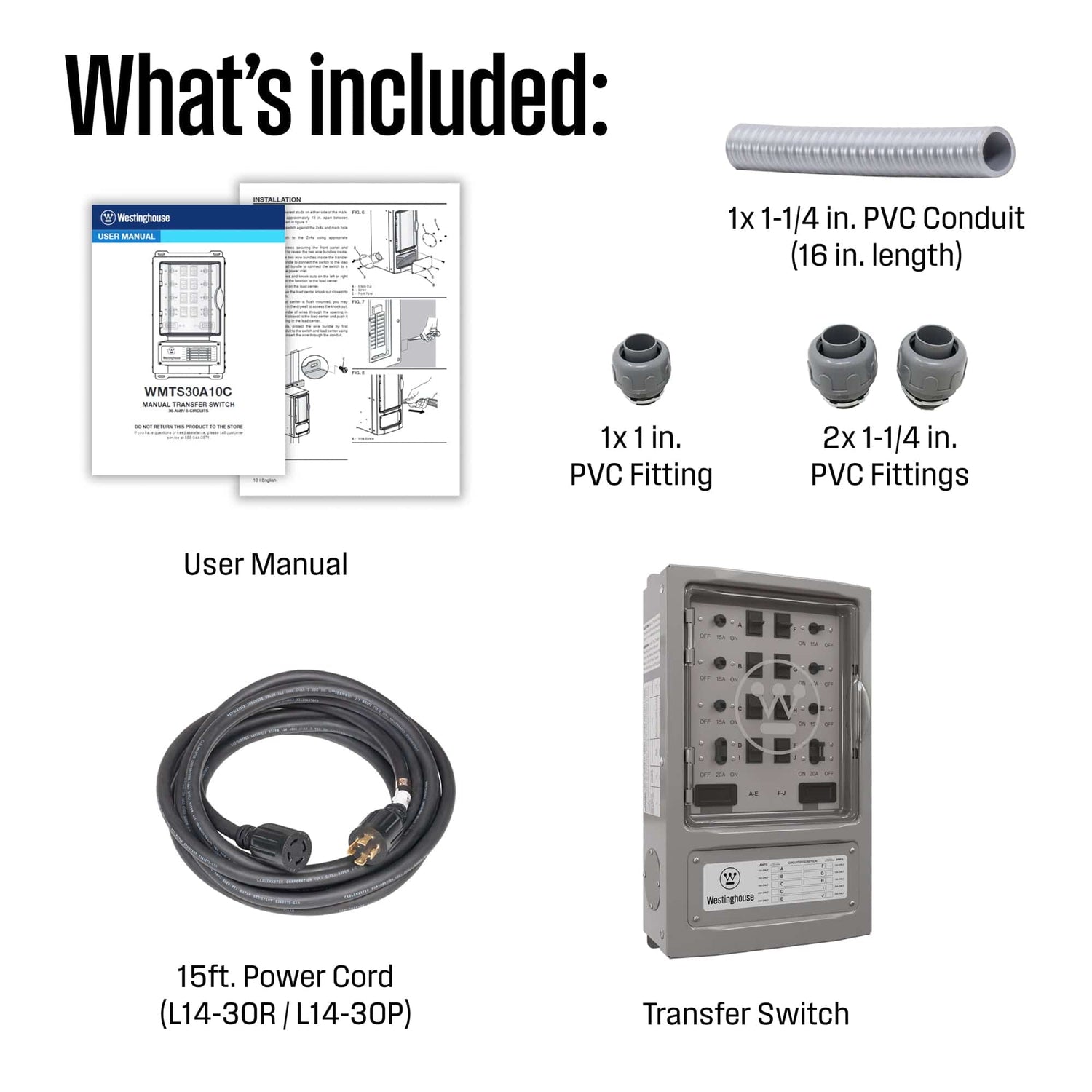 Westinghouse Generators Westinghouse Manual Transfer Switch