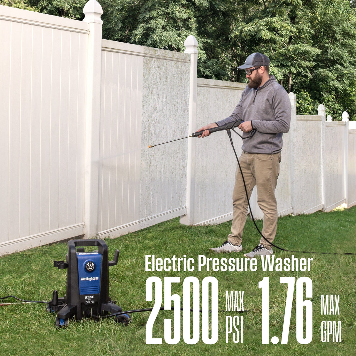 Westinghouse Westinghouse 2500 PSI Electric Pressure Washer (ePX3500)