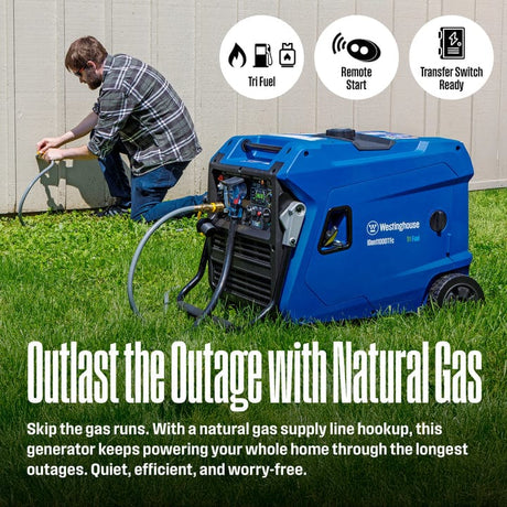 Westinghouse Westinghouse - iGen 11000TFc Inverter Generator - TriFuel with CO Sensor (11027)