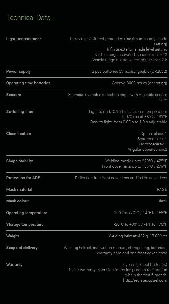 Optrel Welding Gear Optrel Vegaview 2.5