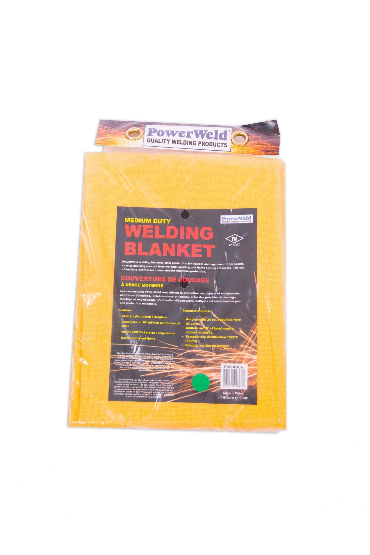 Powerweld Welding Accessories 6 x 6 Medium Duty Fire Blanket