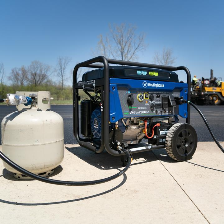 Westinghouse Power Tools 7500DF Generator - Dual Fuel