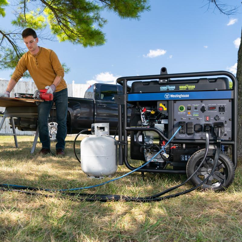 Westinghouse Power Tools WGen12000DF Generator - Dual Fuel