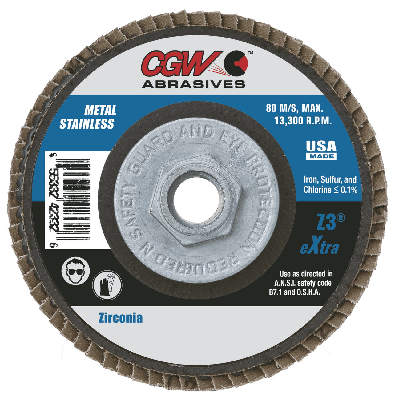 CGW Abrasives - Cutting, Grinding, Blending, Finishing Discs