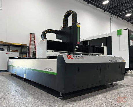 BESCUTTER ACCU STAR 5’x10′ Fiber Laser Cutting Machine | 1500W – 3000W