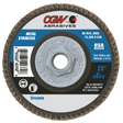 CGW Consumables CGW 4-1/2in. x 7/8 HD Z3 Flap Disc 120 Grit (42326)