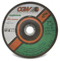 CGW Consumables CGW Aluminum Oxide Grinding Wheel 4-1/2in. x 5/8-11in. Type 27 (36108) 10pk