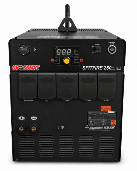 Crossfire Welders Engine Driven Welder Generators Spitfire 260 - Engine Welder Generator - COMING SOON