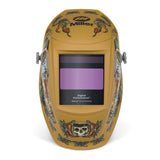 Crossfire Welders Miller Digital Performance Desert Skull Welding Helmet — ClearLight 4x