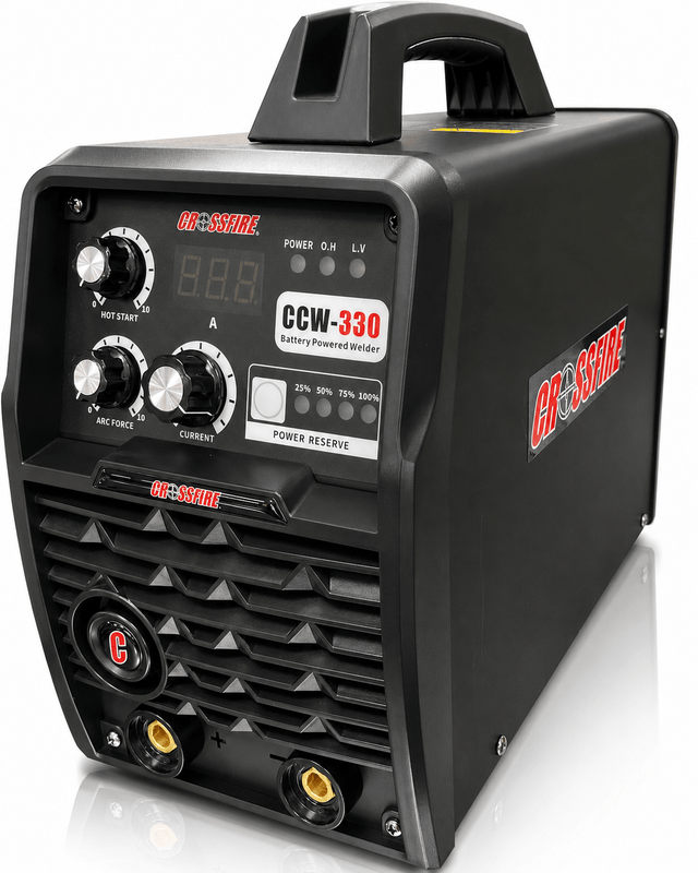 Crossfire Welders Stick Welder Crossfire CCW-330 150A Battery Powered Stick Welding Machine