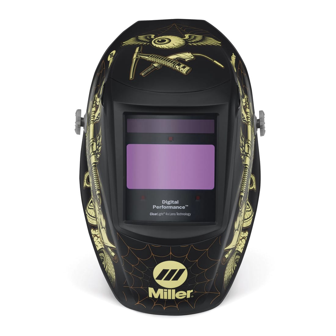 Crossfire Welders Welding Helmets Miller Digital Performance Throttle Welding Helmet — ClearLight 4x