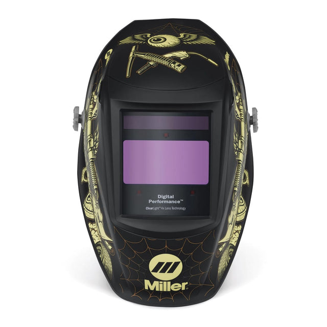 Crossfire Welders Welding Helmets Miller Digital Performance Throttle Welding Helmet — ClearLight 4x