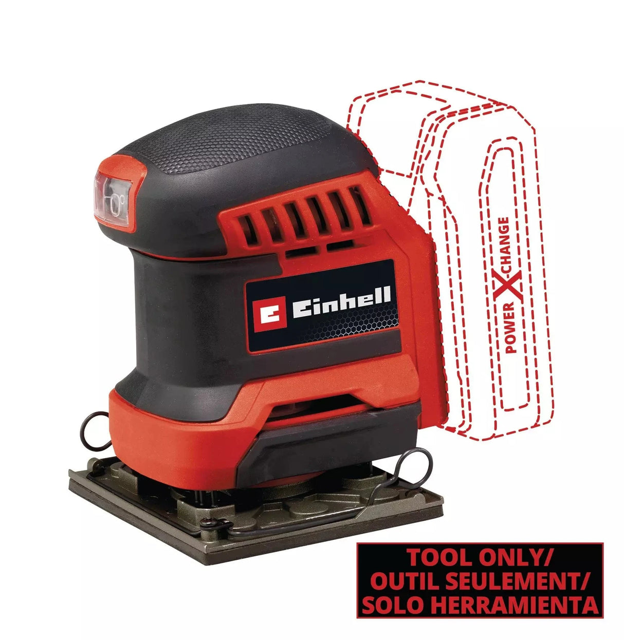 Einhell 18V Cordless 1/4 Sheet Sander - Einhell - 4460732