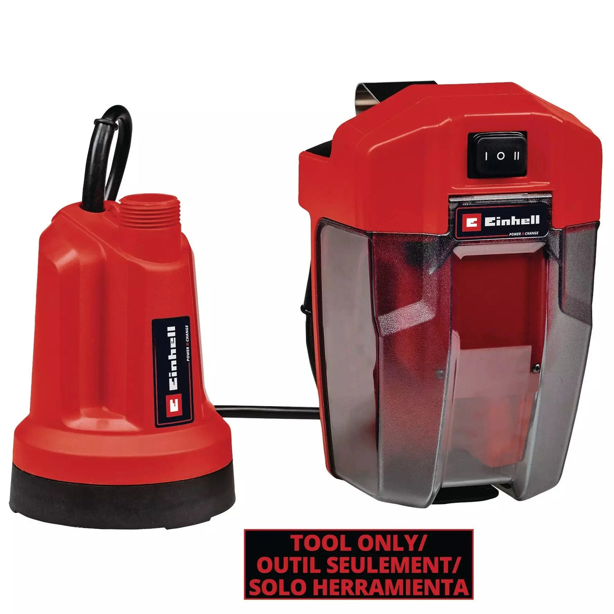 Einhell 18V Cordless Clean Water Submersible Pump - Einhell - 4181565