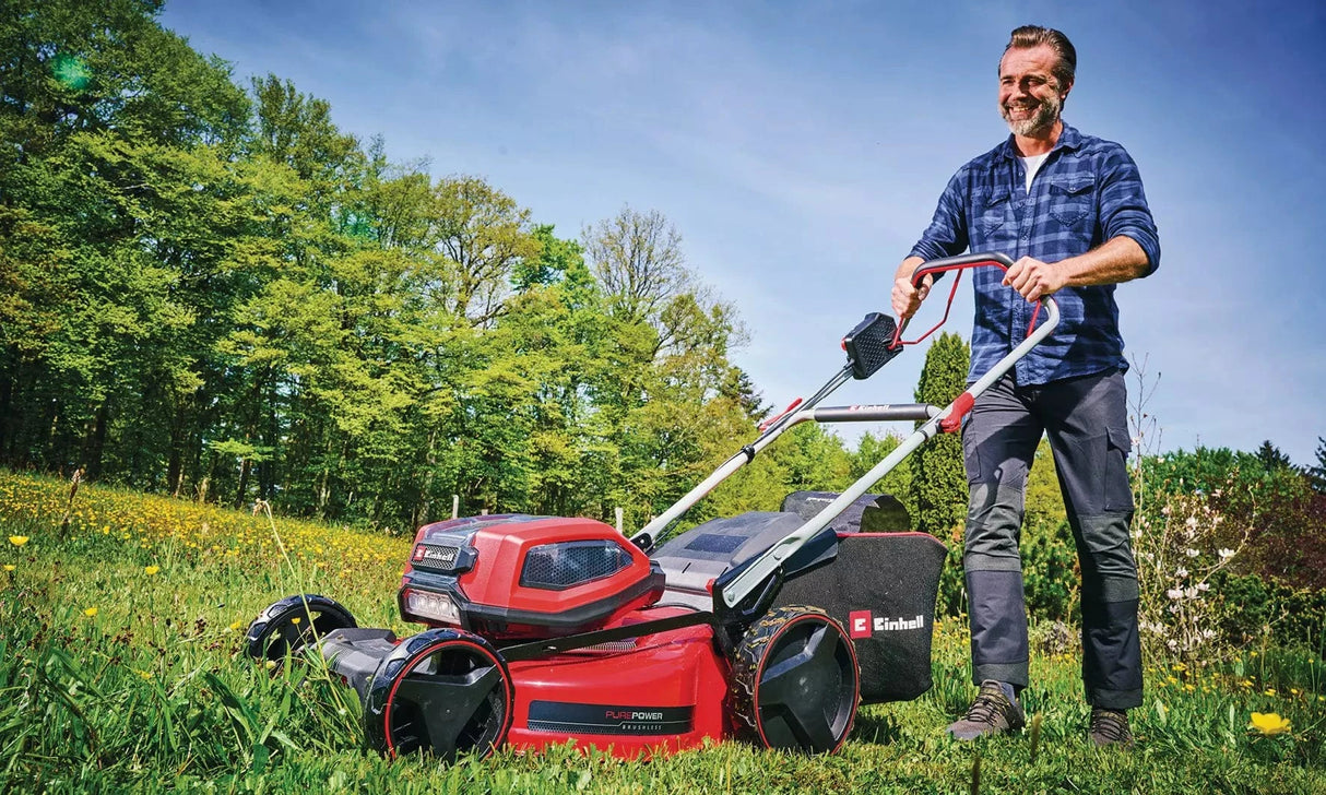 Einhell 36V 21in. Cordless Self Propelled Lawn Mower Kit - BRUSHLESS