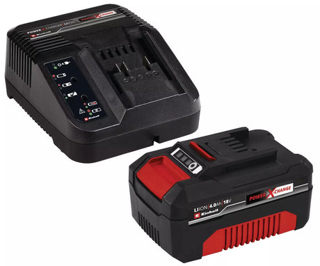 Einhell 4.0 Ah 18V Power X-Change Battery & Charger Starter Kit - 4512132