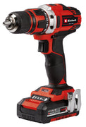 Einhell Power Tools 18V 1/2” Cordless Drill Driver Kit with (2) 2.0 Ah batteries, charger and case