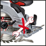 Einhell Power Tools 18V 7-1/4” Cordless Circular Saw- Brushless