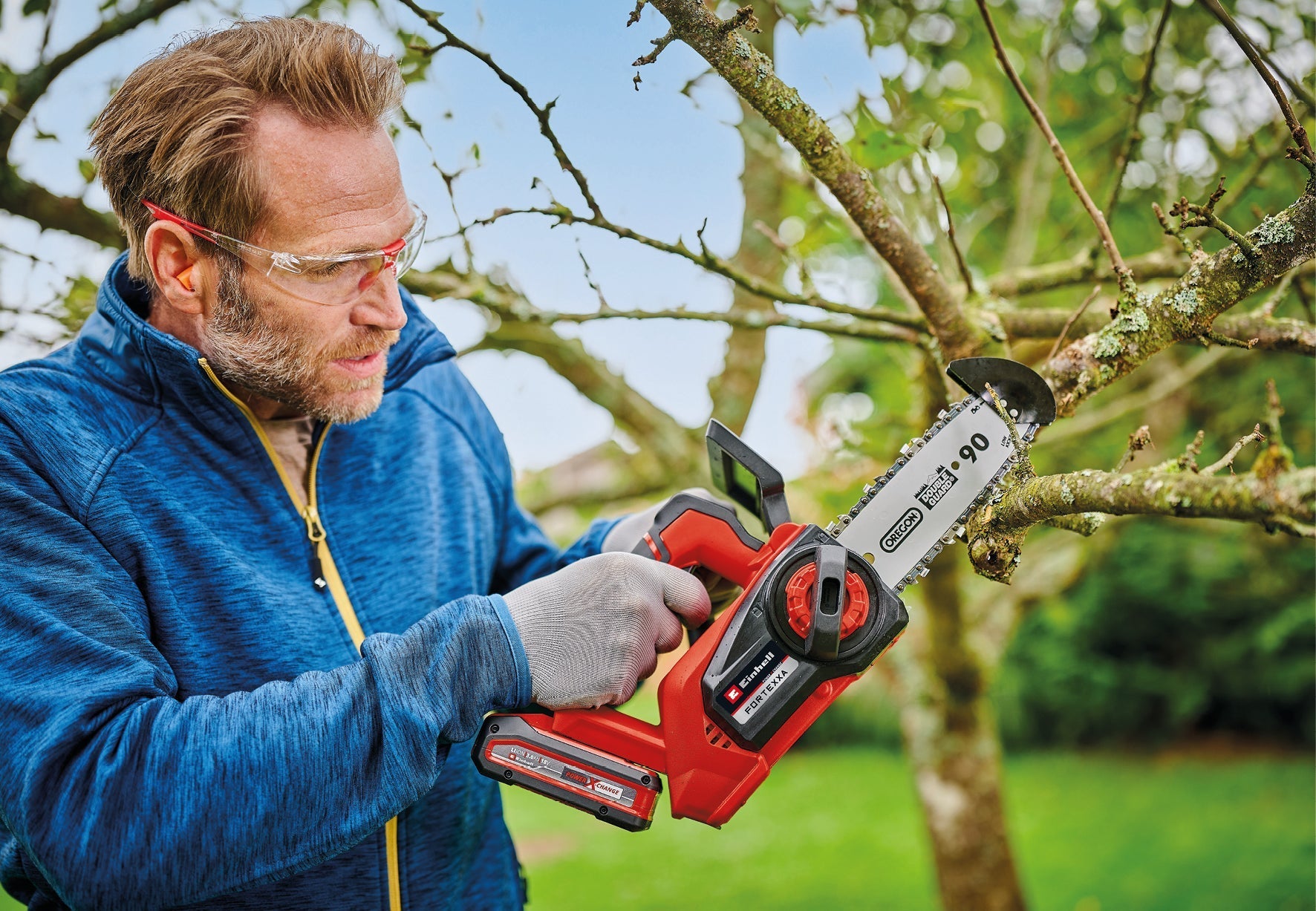 Einhell chainsaw cordless sale