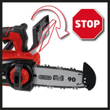 Einhell Power Tools 18V 8in.� Top Handle Cordless Pruning Chain Saw- Brushless