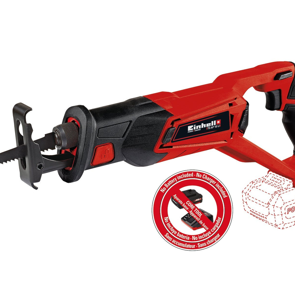 18V - Cordless - Power Tool - Reciporcating Saw - Einhell – Crossfire ...