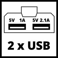 Einhell Power Tools 18V USB Battery Adaptor