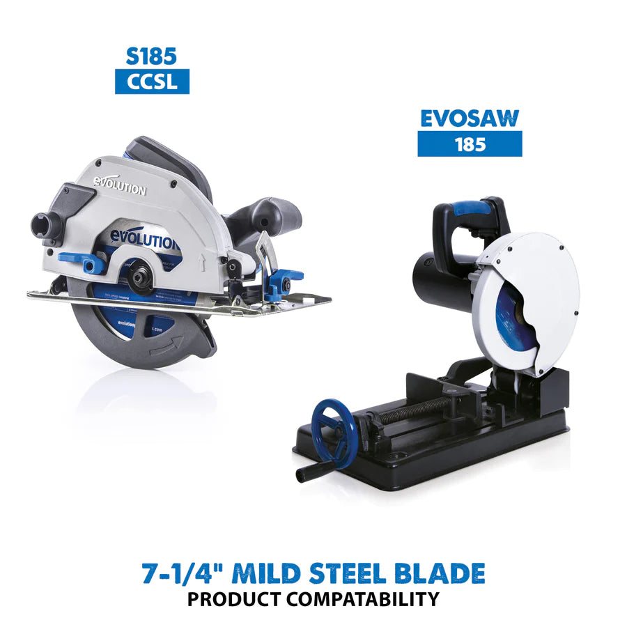 Steel Cutting Blade 7 1 2in. Evolution Power Tools Crossfire