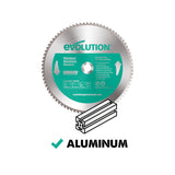Evolution Power Tools 355mm 14in. Aluminum Cutting Saw Blade