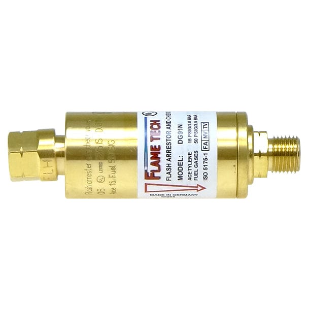 Flame Tech Regulator Type Hi-Flow Flashback Arrestor (DG91N)