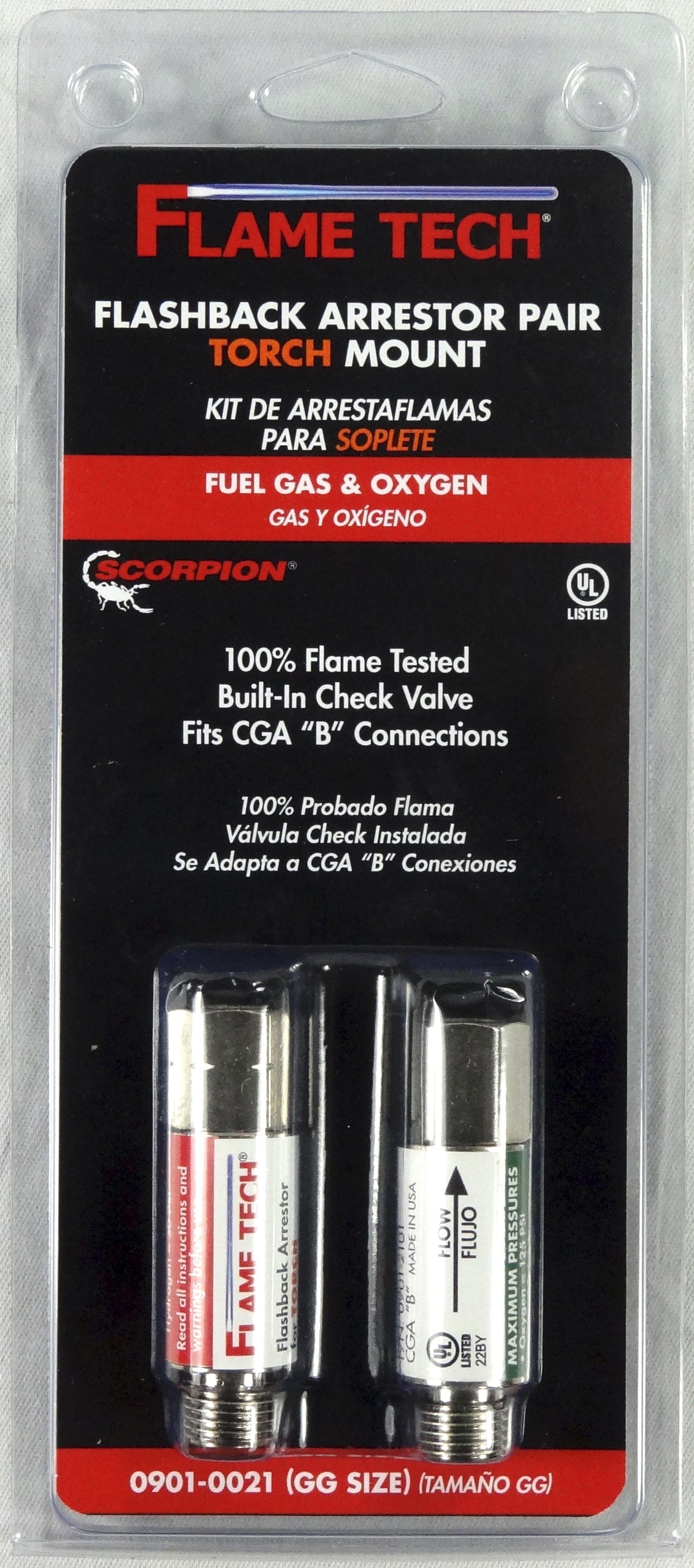 Flame Tech Torch Type Flashback Arrestor (GG)
