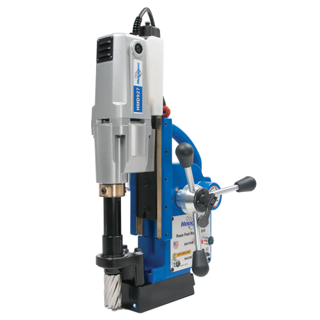 Hougen 2 Spd/Power Feed/ Coolant HMD927 Power Feed Magnetic Drill