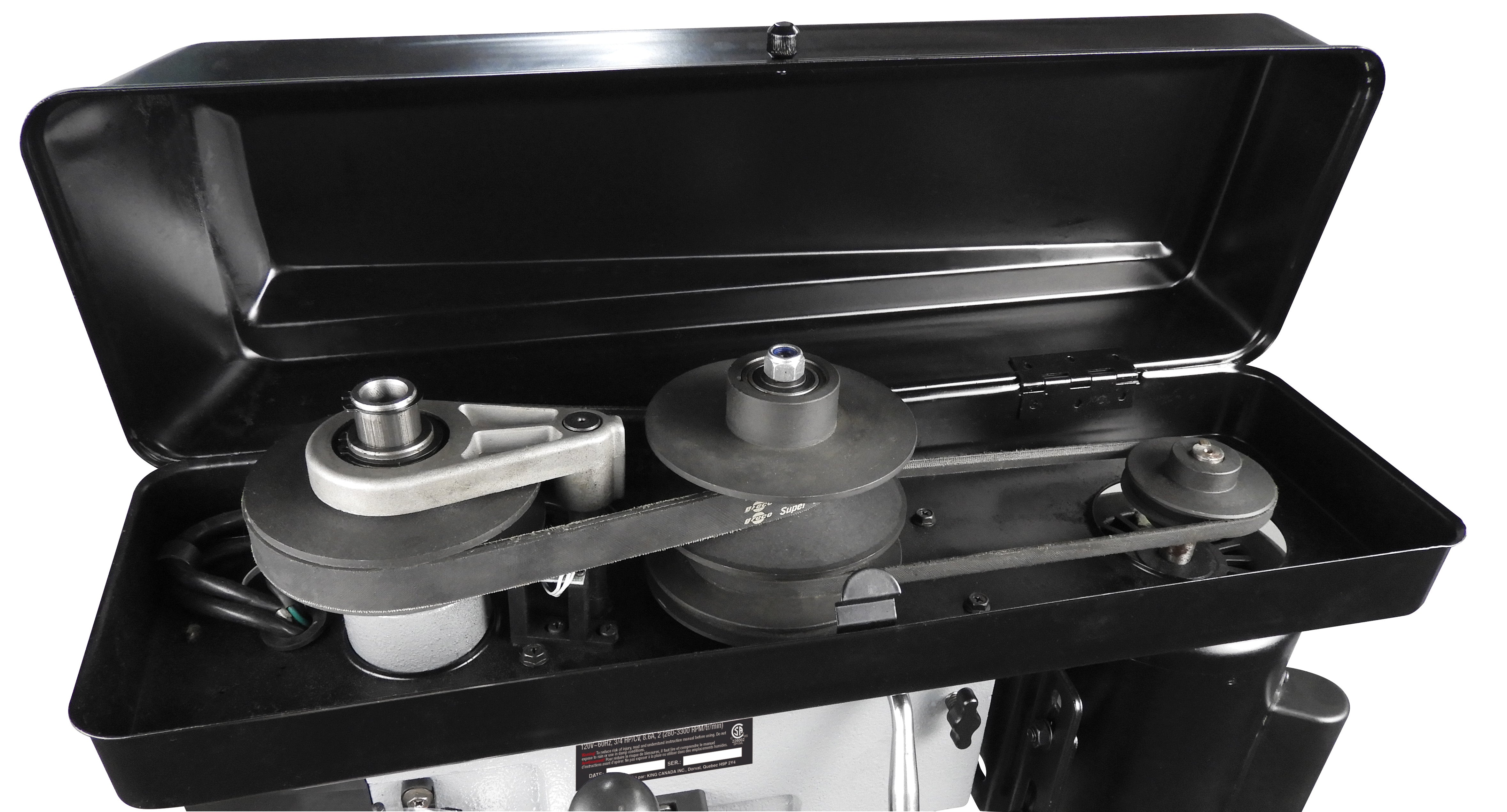 キリル Drill Press - Variable Speed - Industrial - King Canada