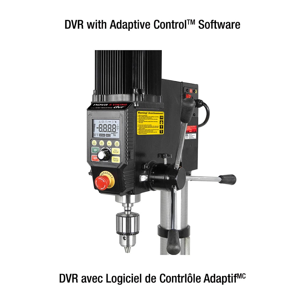 Industrial Drill Press - 16in. - Nova Viking DVR - King Canada