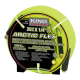 King Canada Industrial Air Hose, Hybrid Polymer, 1/4in x 25ft - King Canada (K-2514H)