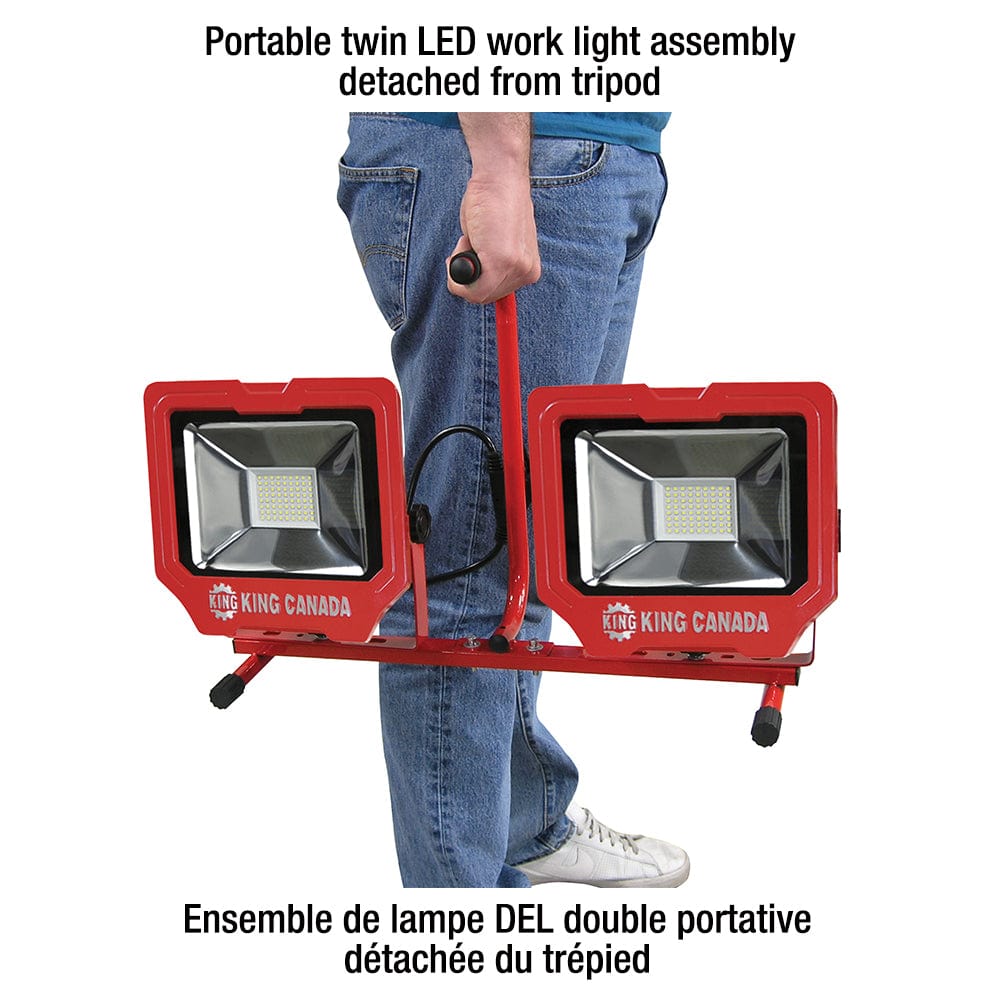 Industrial Work Light - 8000 Lumen - 72 Watt - King Canada