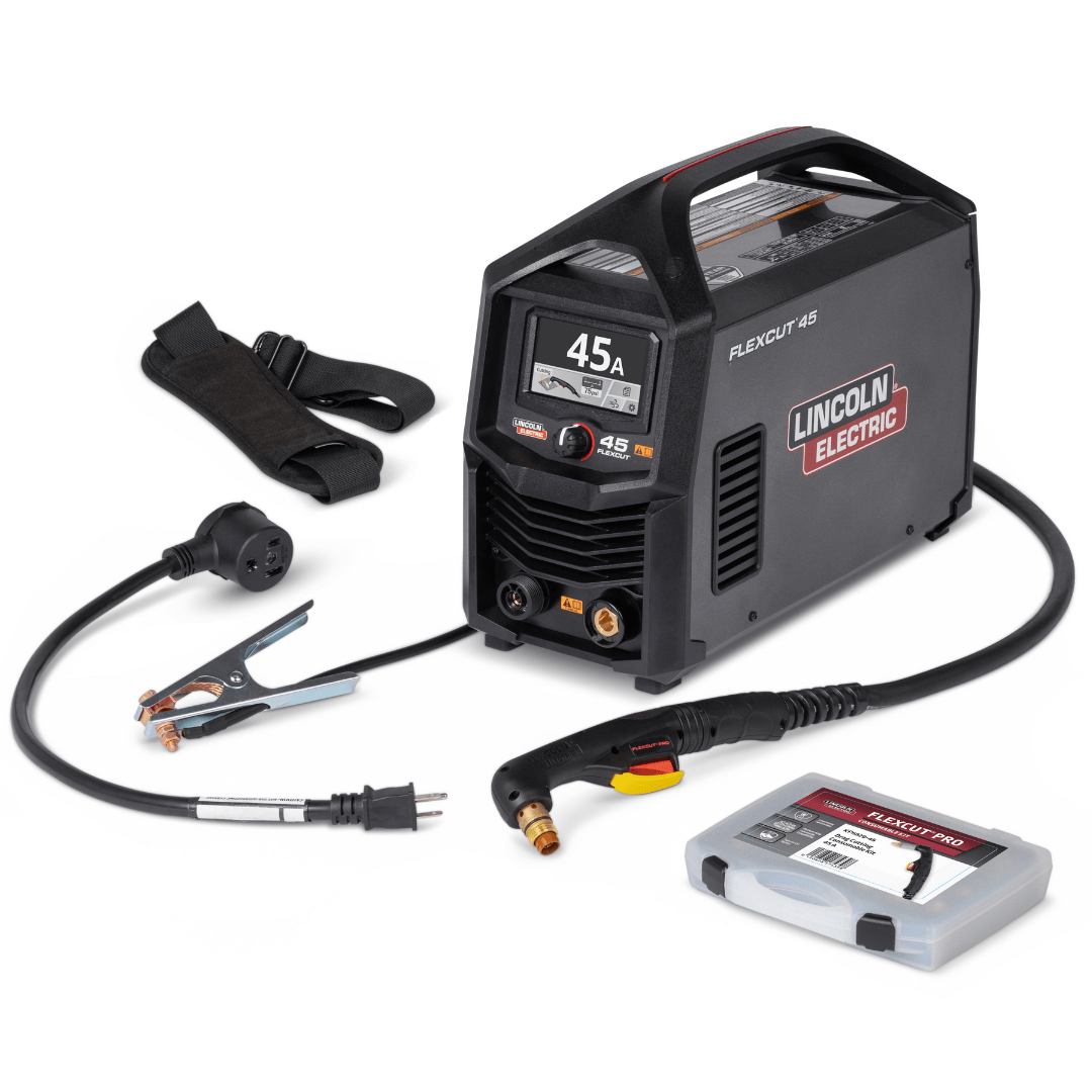Lincoln Electric Plasma Cutter Lincoln Electric FlexCut 45 Plasma Cutter – Handheld Ready-Pak