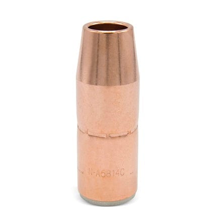 Miller Electric MIG Welding Nozzle - Copper, 15.9mm (5/8") Bore, For MDX 250 Gun