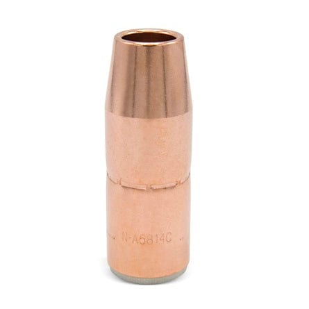 Miller Consumables Acculock S, Large, Copper Nozzle, 5/8, 1/4 Recess (N-A5814CM)