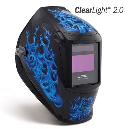 Casque de soudage numérique haute performance Miller CL4x - Bleu Rage (296753)