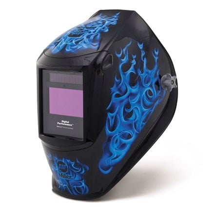 Miller helmets MILLER DIGITAL PERFORMANCE WELDING HELMET - BLUE RAGE (289802)