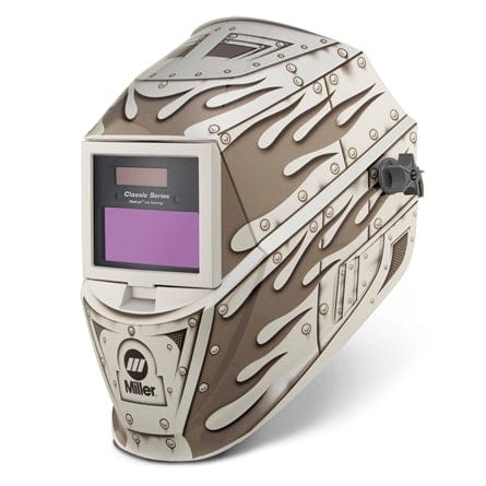MILLER WELDING HELMET,CLASSIC SERIES VS METALWORKS W/CLEARLIGHT